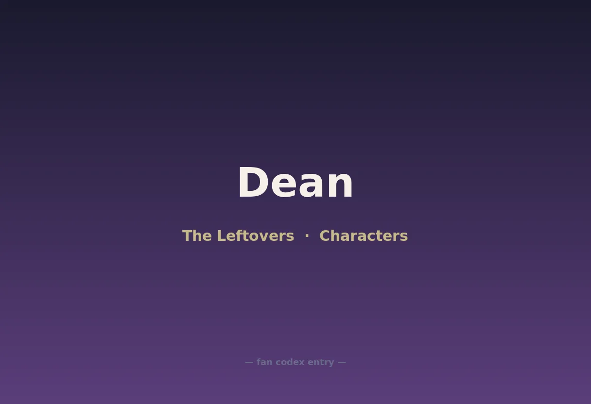 Dean