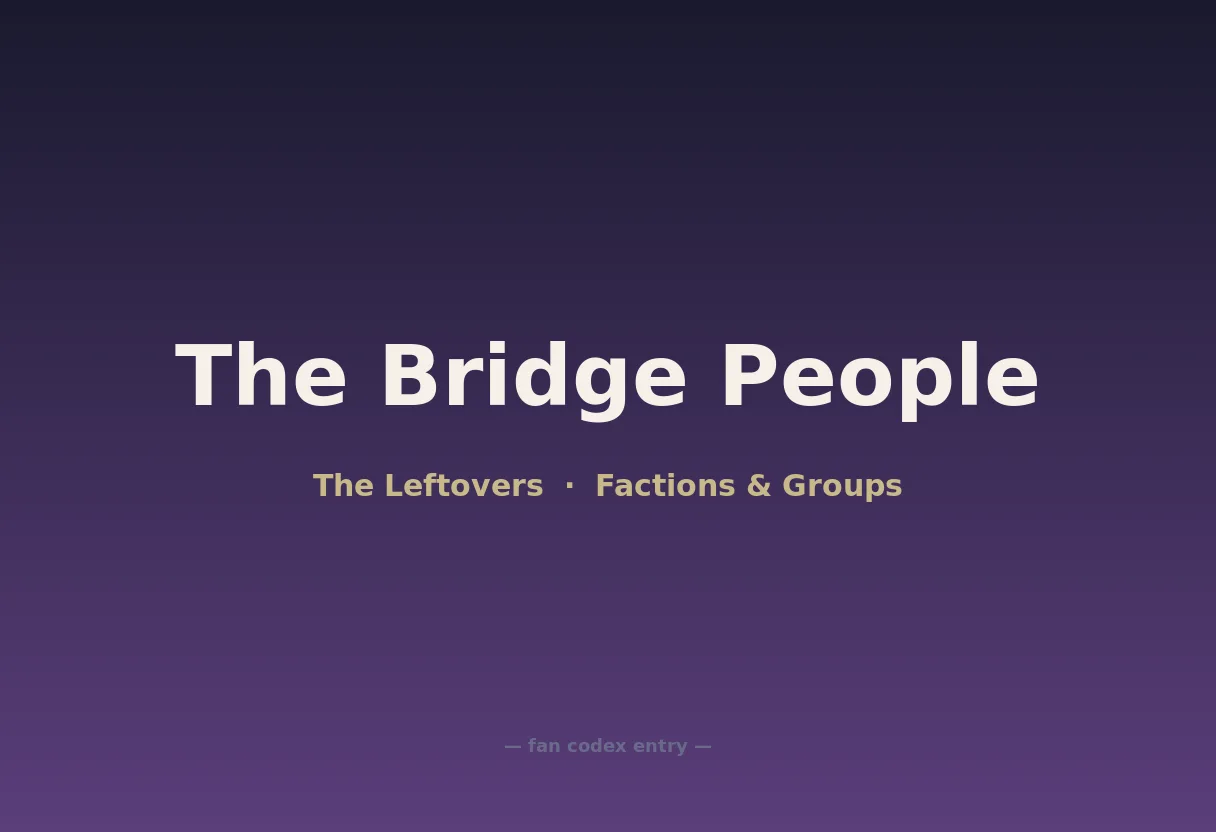 The Bridge People