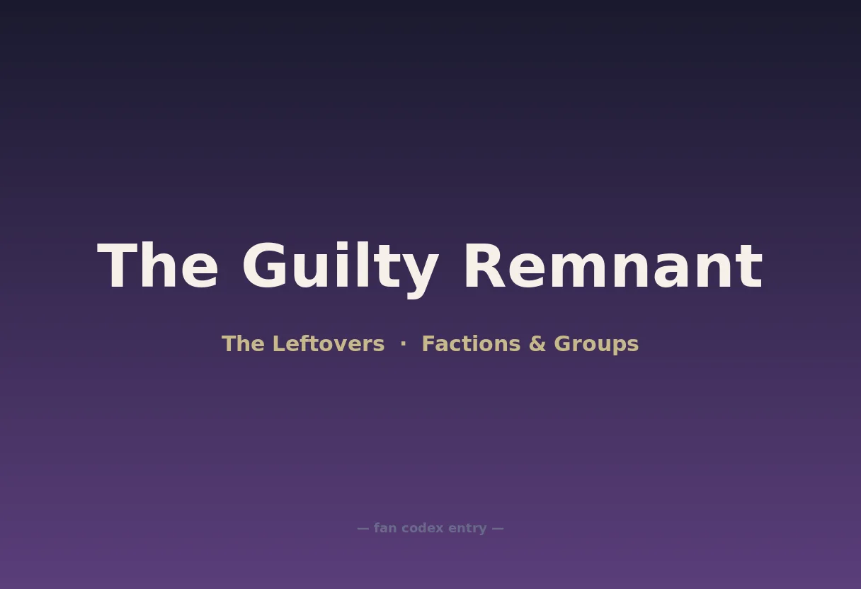 The Guilty Remnant