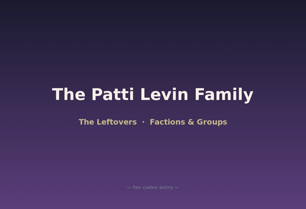 The Patti Levin Family