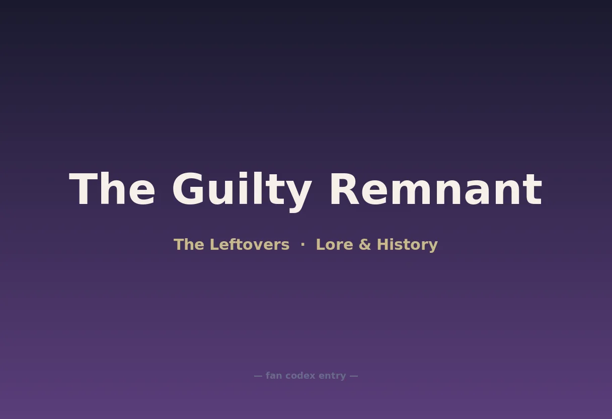 The Guilty Remnant