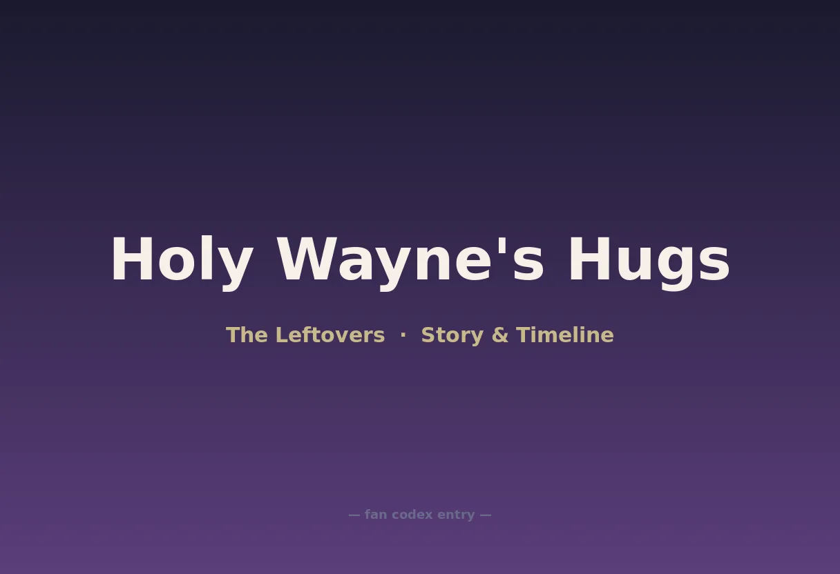 Holy Wayne's Hugs