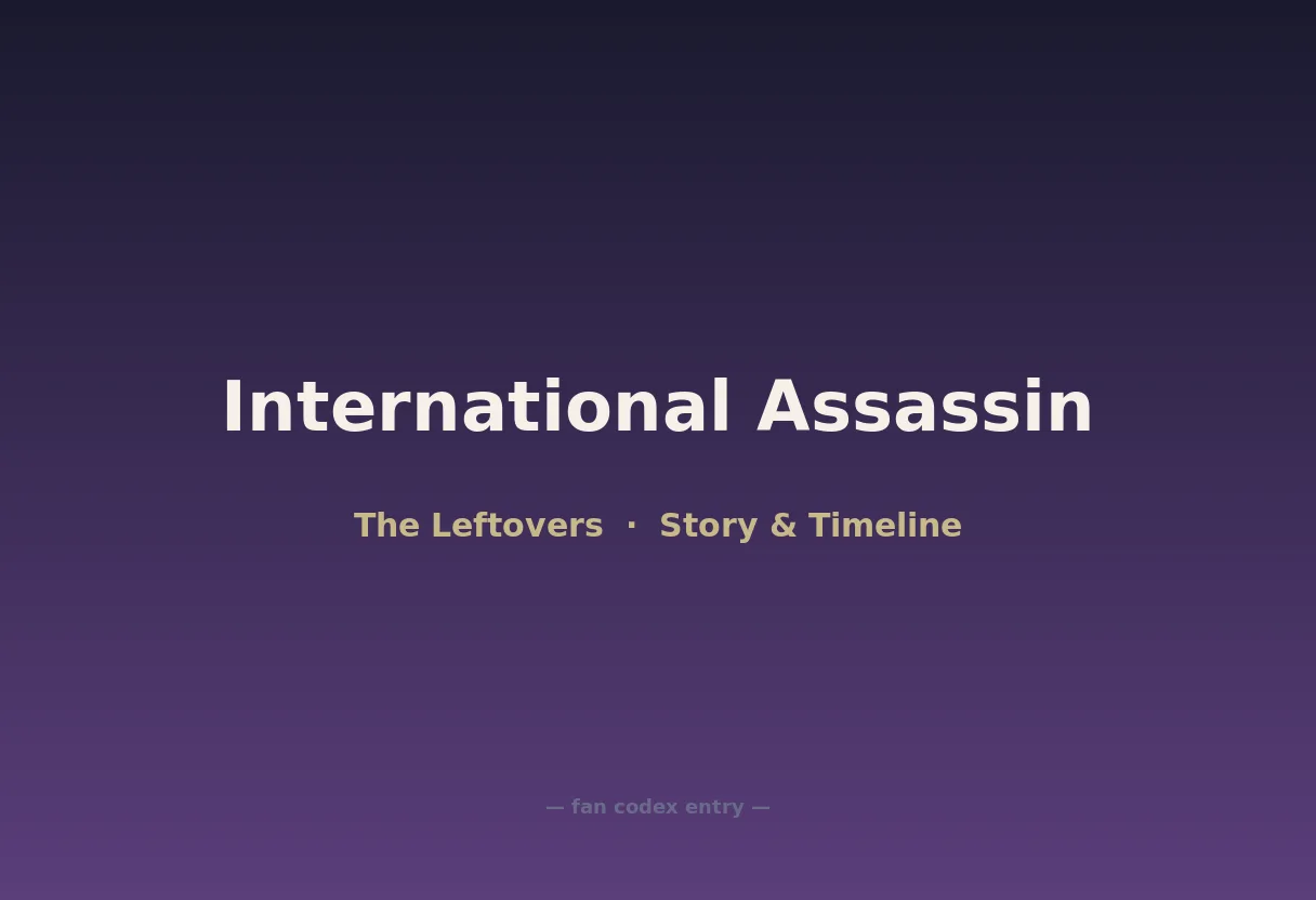 International Assassin