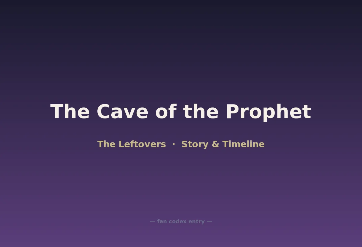 The Cave of the Prophet